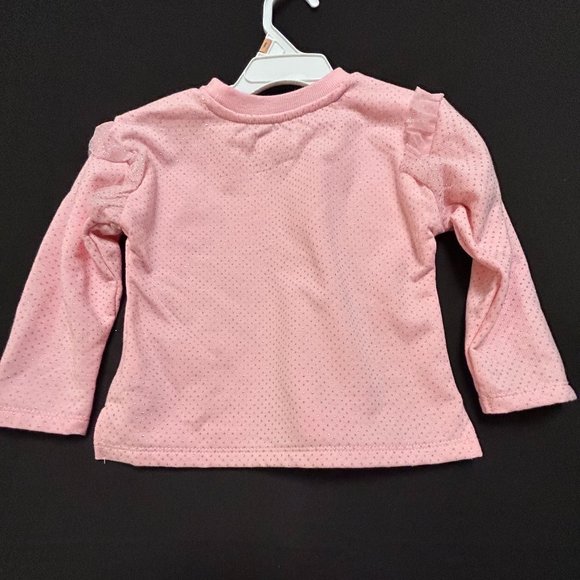 EPIC THREADS GIRLS SUNSET FLAMINGO PINK TOP - Picture 2 of 5